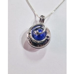 Moon And Back Cage Pendant