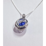 Moon And Back Cage Pendant