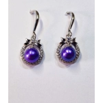 Wreath Clear Sparkle Earrings