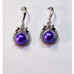 Wreath Clear Sparkle Earrings