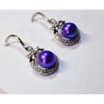 Wreath Clear Sparkle Earrings