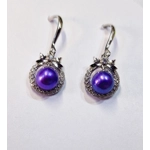 Wreath Clear Sparkle Earrings