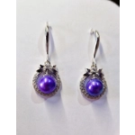 Wreath Clear Sparkle Earrings