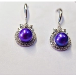 Wreath Clear Sparkle Earrings