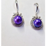 Wreath Clear Sparkle Earrings