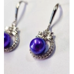 Wreath Clear Sparkle Earrings