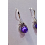 Wreath Clear Sparkle Earrings