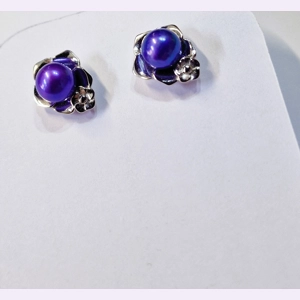 Flower Bunch Stud Earri..