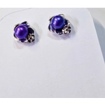 Flower Bunch Stud Earrings