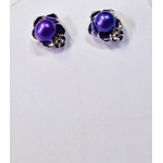 Flower Bunch Stud Earrings