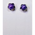 Flower Bunch Stud Earrings