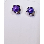 Flower Bunch Stud Earrings