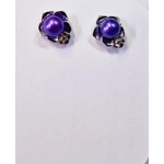 Flower Bunch Stud Earrings