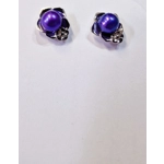 Flower Bunch Stud Earrings