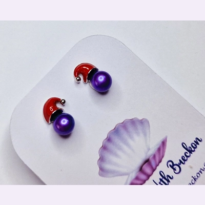 Holly Jolly Hats Earrings