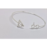 Hallow's & Glasses Cuff Bracelet