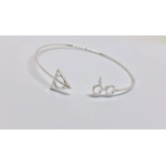 Hallow's & Glasses Cuff Bracelet