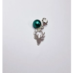 Stag Head Charm