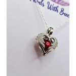 Delicate Love Cage Pendant