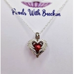 Delicate Love Cage Pendant