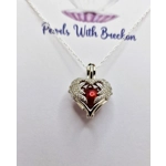 Delicate Love Cage Pendant