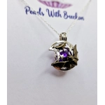 Bats Circling Cage Pendant