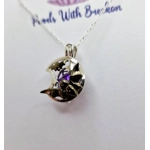 Bats Circling Cage Pendant