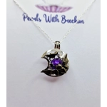 Bats Circling Cage Pendant