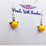 Spotted Star Earrings