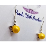 Spotted Star Earrings