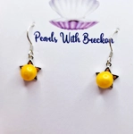 Spotted Star Earrings