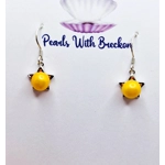 Spotted Star Earrings