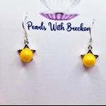 Spotted Star Earrings