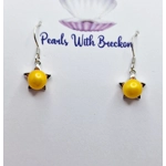 Spotted Star Earrings