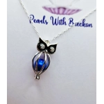 Masked Owl Cage Pendant