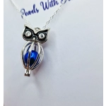 Masked Owl Cage Pendant