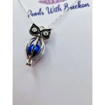 Masked Owl Cage Pendant