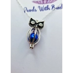 Masked Owl Cage Pendant