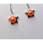 Spotted Star Earrings