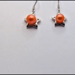 Spotted Star Earrings