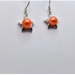 Spotted Star Earrings