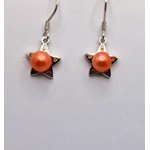 Spotted Star Earrings