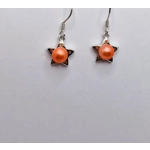 Spotted Star Earrings