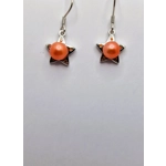 Spotted Star Earrings