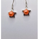 Spotted Star Earrings