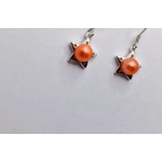 Spotted Star Earrings