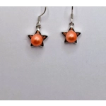 Spotted Star Earrings