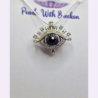 Sparkle Eye Cage Pendant
