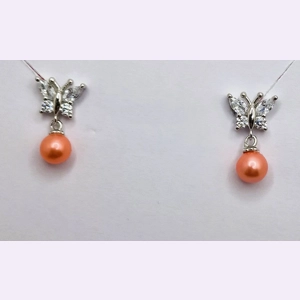 Crystal Wing Earrings