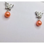 Crystal Wing Earrings